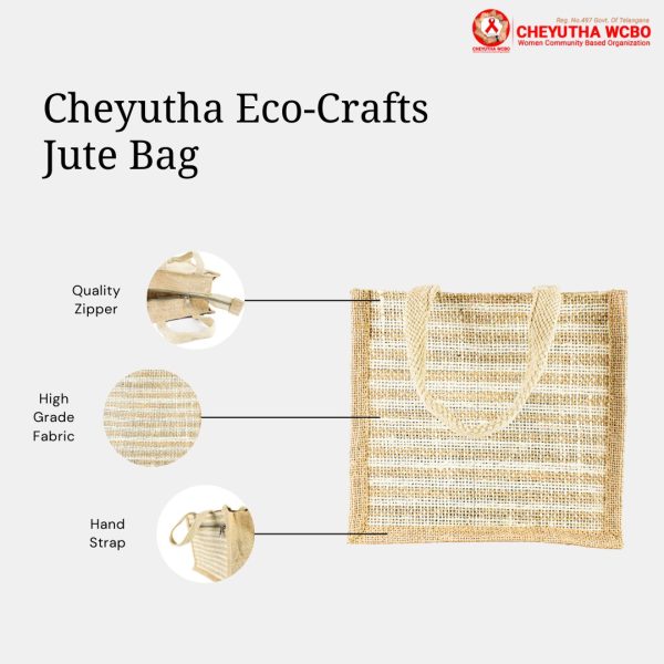 Small Lunch Bag (Beige) - Image 6