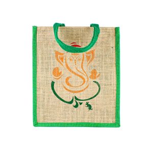 Jute Ganeshji Lunch Bag