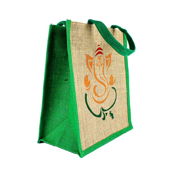Jute Ganeshji Lunch Bag - Image 2