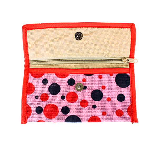 Clutch (pink & red) - Image 3