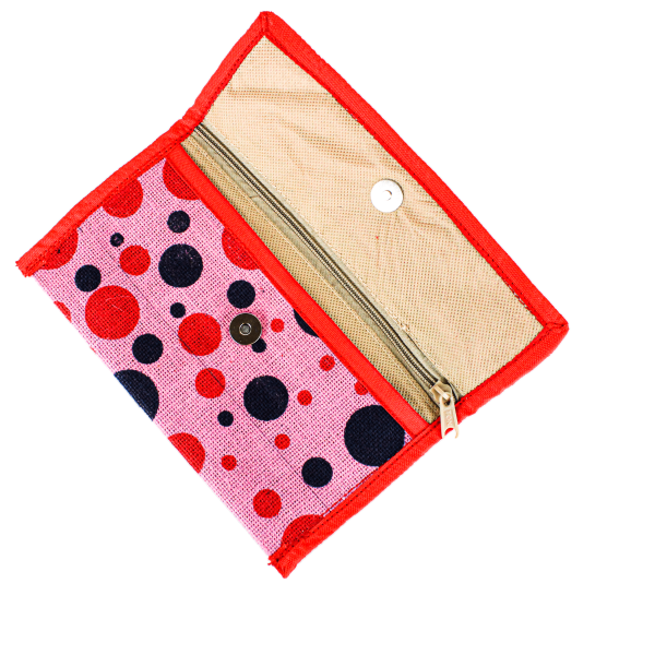 Clutch (pink & red) - Image 4